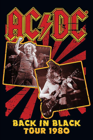 GBeye Ac/Dc Back In Black 80 Poster 61x91,5cm | Yourdecoration.it