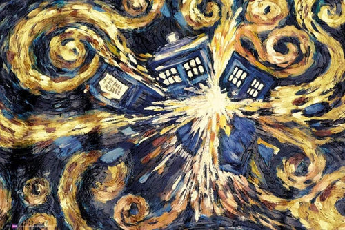 GBeye Doctor Who Exploding Tardis Poster 91,5x61cm | Yourdecoration.it