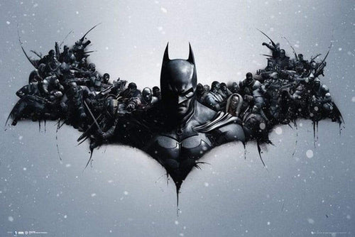 GBeye Batman Origins Arkham Bats Poster 91,5x61cm | Yourdecoration.it