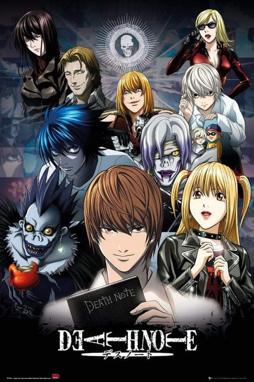 GBeye Death Note Collage Poster 61x91,5cm | Yourdecoration.it