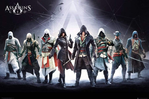 GBeye Assassins Creed Characters Poster 61x91,5cm | Yourdecoration.it