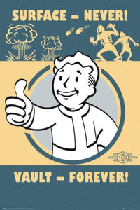 GBeye Fallout 4 Vault Forever Poster 61x91,5cm | Yourdecoration.it
