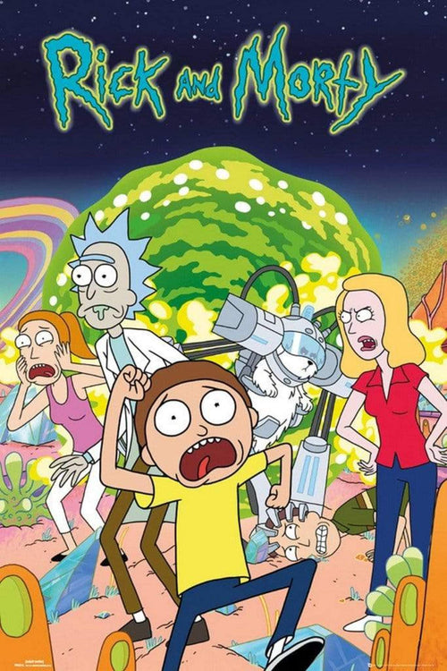GBeye Rick and Morty Group Poster 61x91,5cm | Yourdecoration.it