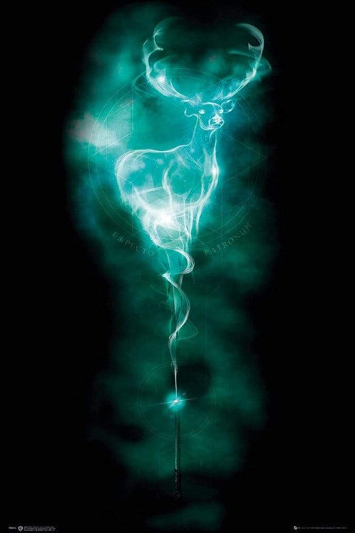 GBeye Harry Potter Patronus Stag Poster 61x91,5cm | Yourdecoration.it