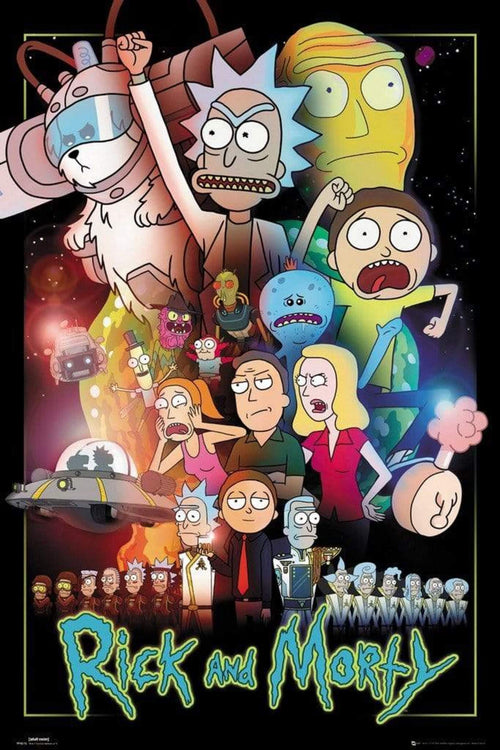 GBeye Rick and Morty Wars Poster 61x91,5cm | Yourdecoration.it
