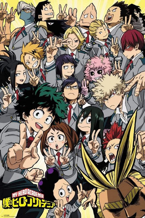 GBeye My Hero Academia School Compilation Poster 61x91,5cm | Yourdecoration.it