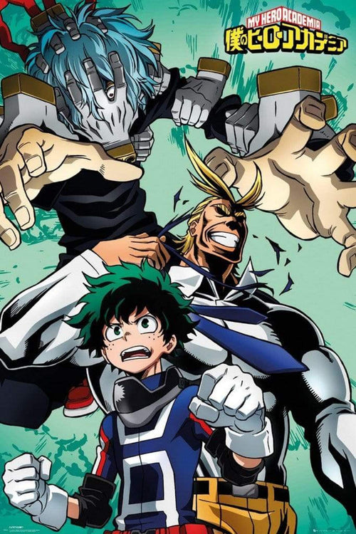 GBeye My Hero Academia Collage Poster 61x91,5cm | Yourdecoration.it