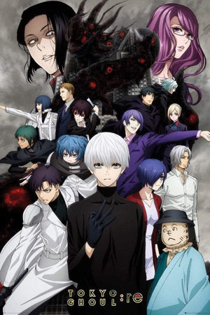 GBeye Tokyo Ghoul RE Key Art 3 Poster 61x91,5cm | Yourdecoration.it