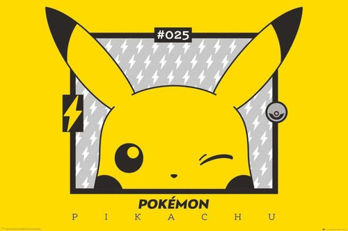 GBeye Pokemon Pikachu Wink Poster 91,5x61cm | Yourdecoration.it