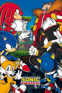 Gbeye Gbydco051 Sonic Group Poster 61X91,5cm | Yourdecoration.it
