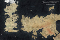 Gbeye GBYDCO140 Game Of Thrones Westeros Map Poster 91-5x61cm | Yourdecoration.it