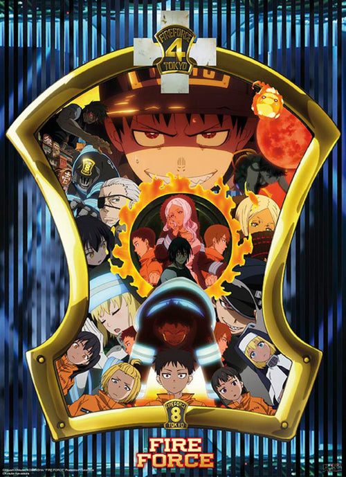 Gbeye GBYDCO163 Fire Force Special Fire Forces Poster 38x52cm | Yourdecoration.it