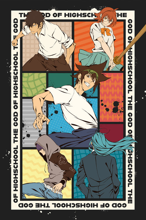 gbeye gbydco240 the god of high school group poster 61x91 5cm | Yourdecoration.it