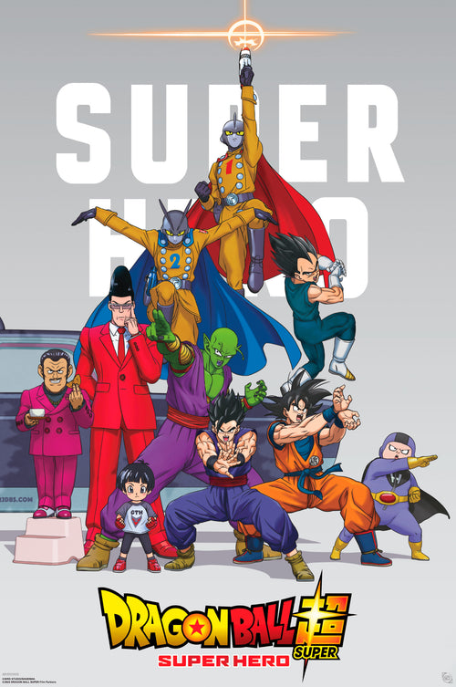 gbeye gbydco327 dragon ball hero group poster 61x91 5cm | Yourdecoration.it