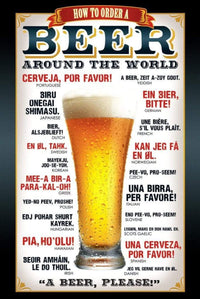 GBeye Beer How to Order Poster 61x91,5cm | Yourdecoration.it