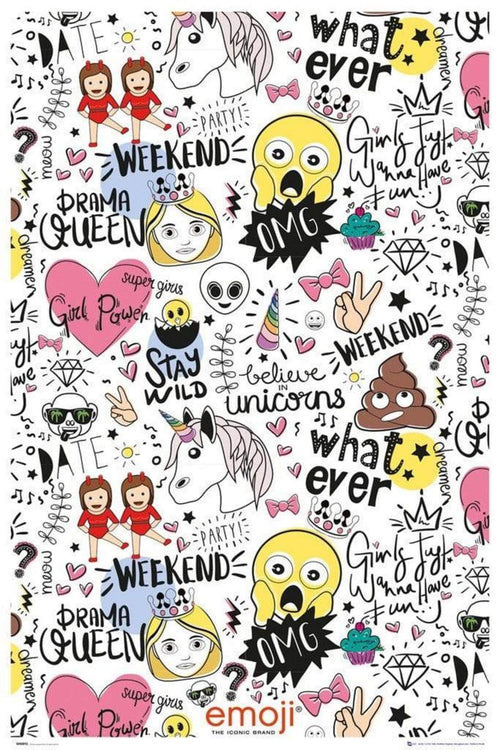 GBeye Emoji Millennials Poster 61x91,5cm | Yourdecoration.it