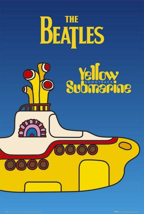 GBeye The Beatles Yellow Submarine Cover Poster 61x91,5cm | Yourdecoration.it