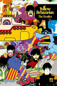 GBeye The Beatles Yellow Submarine Poster 61x91,5cm | Yourdecoration.it