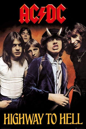 GBeye AC DC Highway to Hell Poster 61x91,5cm | Yourdecoration.it