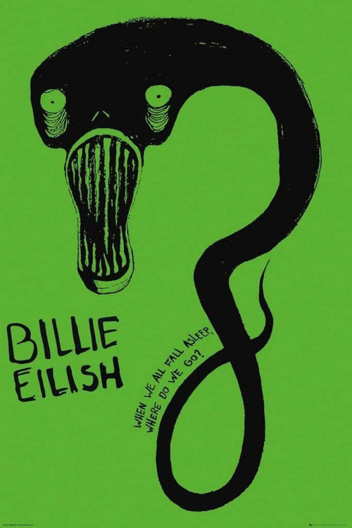 GBeye Billie Eilish Ghoul Poster 61x91,5cm | Yourdecoration.it