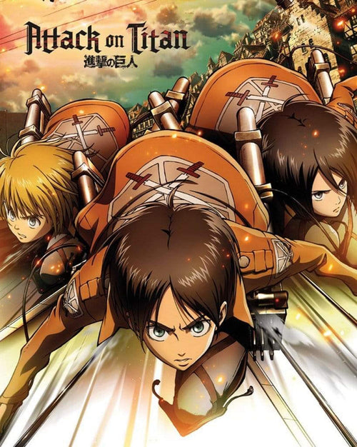 GBeye Attack on Titan Attack Poster 40x50cm | Yourdecoration.it