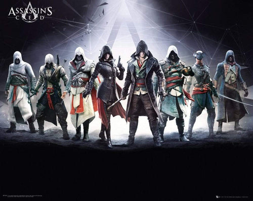 GBeye Assassins Creed Characters Poster 50x40cm | Yourdecoration.it