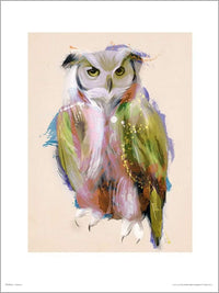 gbeye owl paint stampa artistica eff466a1 b775 4c99 8836 d2b3ede5fe3e | Yourdecoration.it