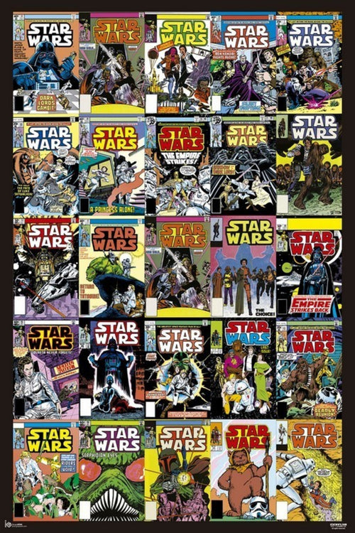 Grupo Erik GPE4772 Star Wars Classic Cover Comic Poster 61X91,5cm | Yourdecoration.it