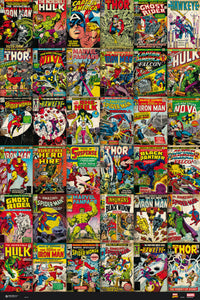 Grupo Erik GPE4785 Marvel Comics Classic Covers Poster 61X91,5cm | Yourdecoration.it