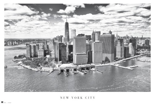 Grupo Erik GPE5025 New York City Airview Poster 91,5X61cm | Yourdecoration.it