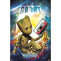 Grupo Erik GPE5150 Marvel Guardians Of The Galaxy Vol 2 Groot Poster 61X91,5cm | Yourdecoration.it