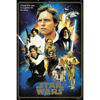 Grupo Erik GPE5163 Star Wars Classic 40 Anniversary Heroes Poster 61X91,5cm | Yourdecoration.it