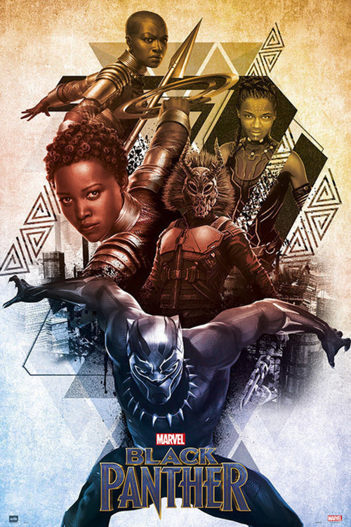 Grupo Erik GPE5190 Marvel Black Panther Poster 61X91,5cm | Yourdecoration.it
