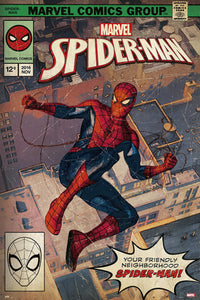 Grupo Erik GPE5191 Marvel Spider Man Comic Front Poster 61X91,5cm | Yourdecoration.it