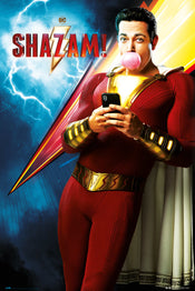 Grupo Erik GPE5308 Dc Comics Shazam One Sheet Poster 61X91,5cm | Yourdecoration.it