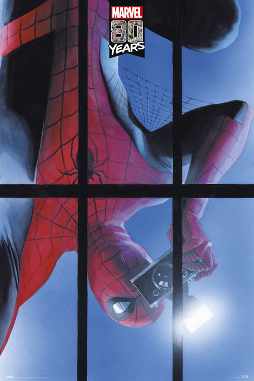 Grupo Erik GPE5339 Marvel Spider Man 80 Years Poster 61X91,5cm | Yourdecoration.it