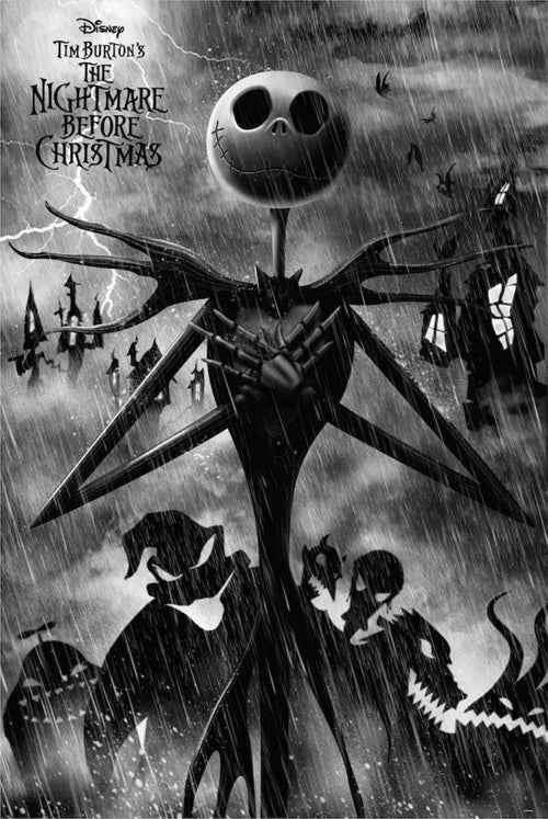 Grupo Erik GPE5352 Disney Nightmare Before Christmas Jack Skellington Poster 61X91,5cm | Yourdecoration.it