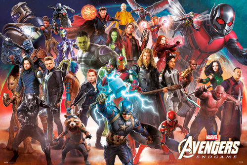 Grupo Erik GPE5364 Marvel Avengers Endgame Line Up Poster 91,5X61cm | Yourdecoration.it