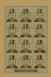 Grupo Erik GPE5417 Monopoly Facial Fashion Poster 61X91,5cm | Yourdecoration.it