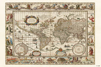 Grupo Erik GPE5452 Ancient World Map Poster 91,5X61cm | Yourdecoration.it