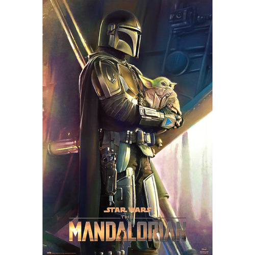 Grupo Erik GPE5484 Star Wars The Mandalorian Clan Of Two Poster 61X91,5cm | Yourdecoration.it