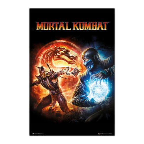 Grupo Erik GPE5511 Mortal Kombat 9 Videogame Poster 61X91,5cm | Yourdecoration.it