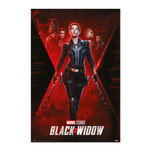 Grupo Erik GPE5574 Marvel Black Widow Poster 61X91,5cm | Yourdecoration.it