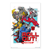 Grupo Erik Gpe5583 Poster Transformers Roll Out | Yourdecoration.it