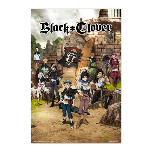 Grupo Erik Gpe5619 Poster Black Clover Black Bull Squad And Yuno | Yourdecoration.it