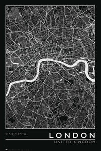 Grupo Erik Gpe5634 London City Map Poster 61x91 5cm | Yourdecoration.it