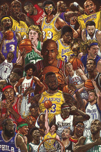 Grupo Erik Gpe5676 Basketball Superstars Poster 61x91 5cm | Yourdecoration.it