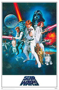 Grupo Erik Gpe5688 Star Wars Classic La Guerra De Las Galaxiax Poster 61x91 5cm | Yourdecoration.it