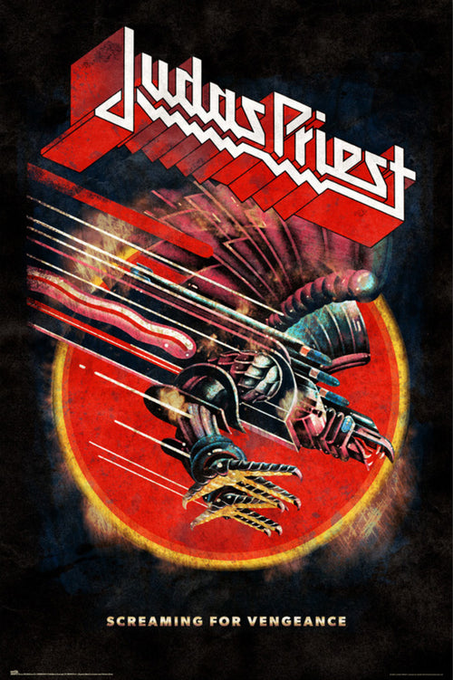 Grupo Erik Gpe5712 Judas Priest Screaming For Vengeance Poster 61x91 5cm | Yourdecoration.it