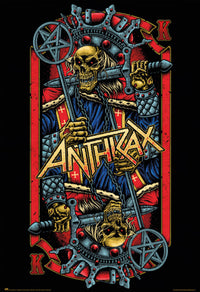 grupo erik gpe5714 anthrax evil kings poster 61x91 5cm | Yourdecoration.it